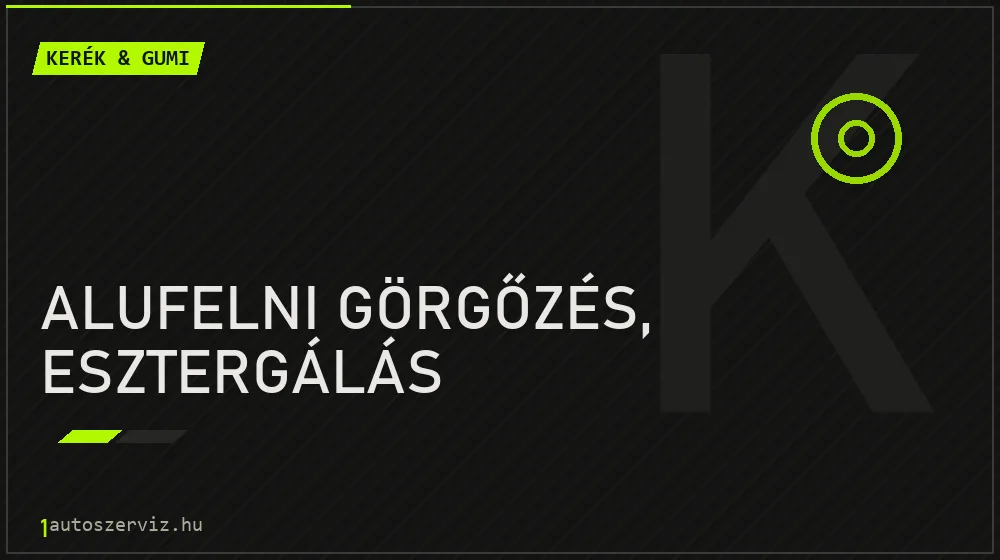 Alufelni görgőzés, esztergálás javítás - gumiabroncs-szerviz