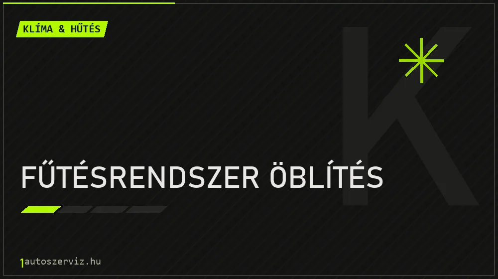 Fűtésrendszer öblítés - Klíma & hűtés Budapesten