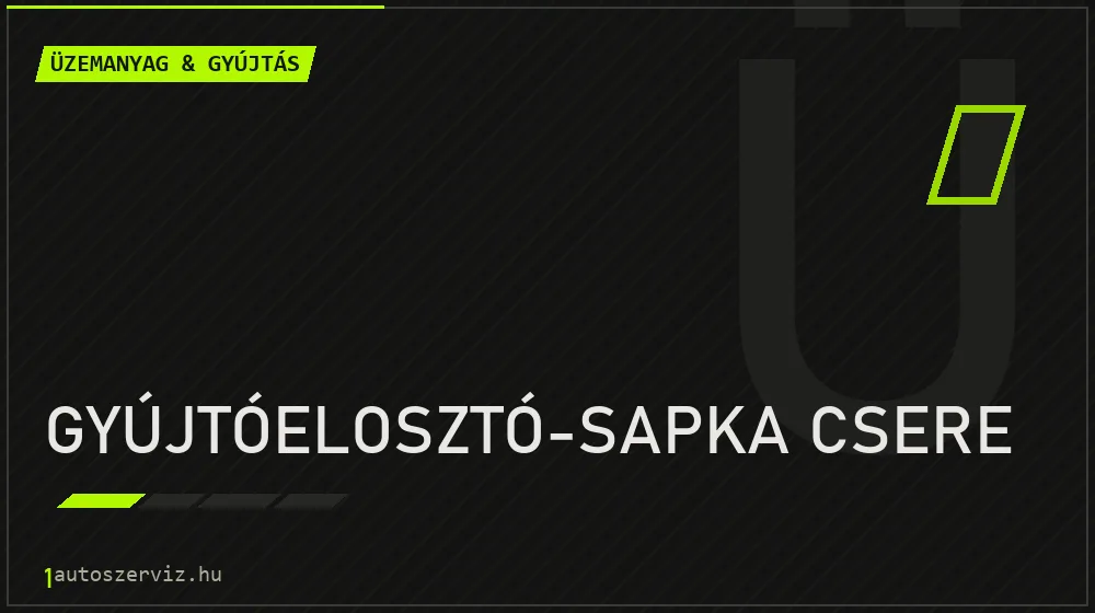 Gyújtóelosztó-sapka csere - Üzemanyag & gyújtás Budapesten