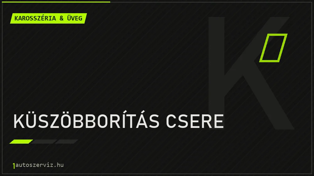 Küszöbborítás csere - Karosszéria & üveg Budapesten