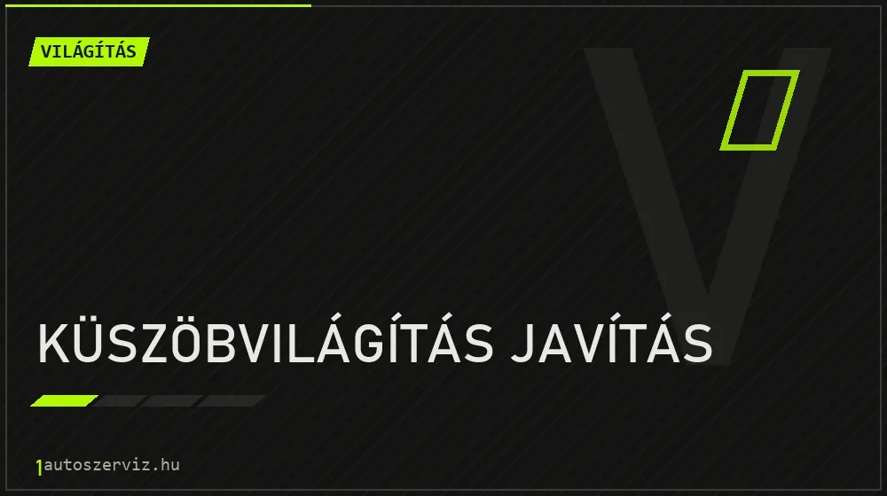 Küszöbvilágítás javítás - Világítás Budapesten