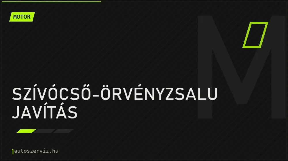 Szívócső-örvényzsalu javítás - Motor Budapesten