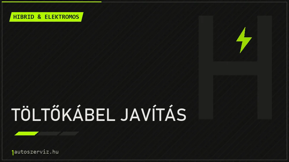 Töltőkábel javítás - Hibrid & elektromos Budapesten