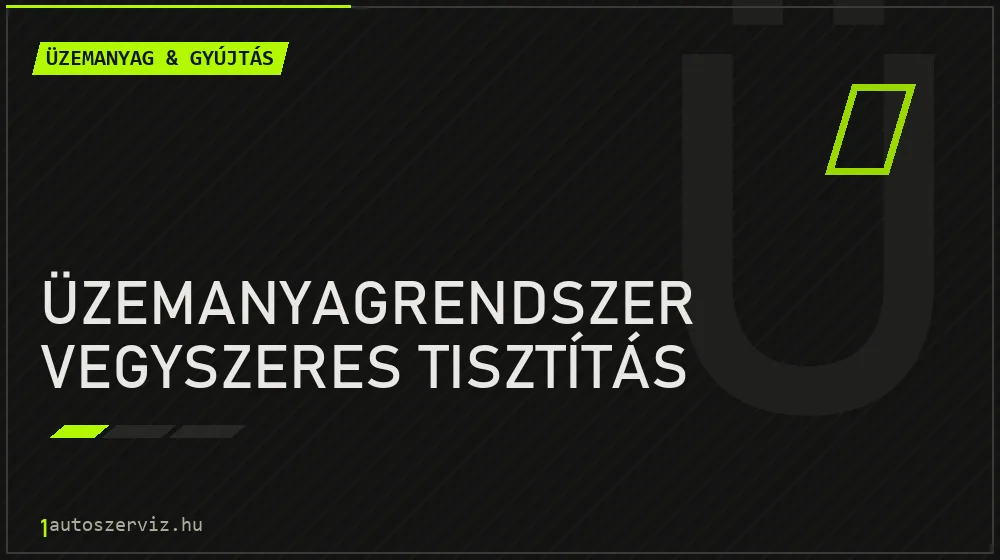 Üzemanyagrendszer vegyszeres tisztítás javítás - üzemanyagrendszer-javítás